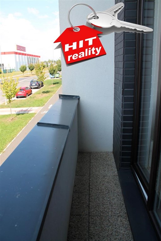 Pronájem bytu 1+kk, 28m², balkón, novostavba - Plzeň, Technická