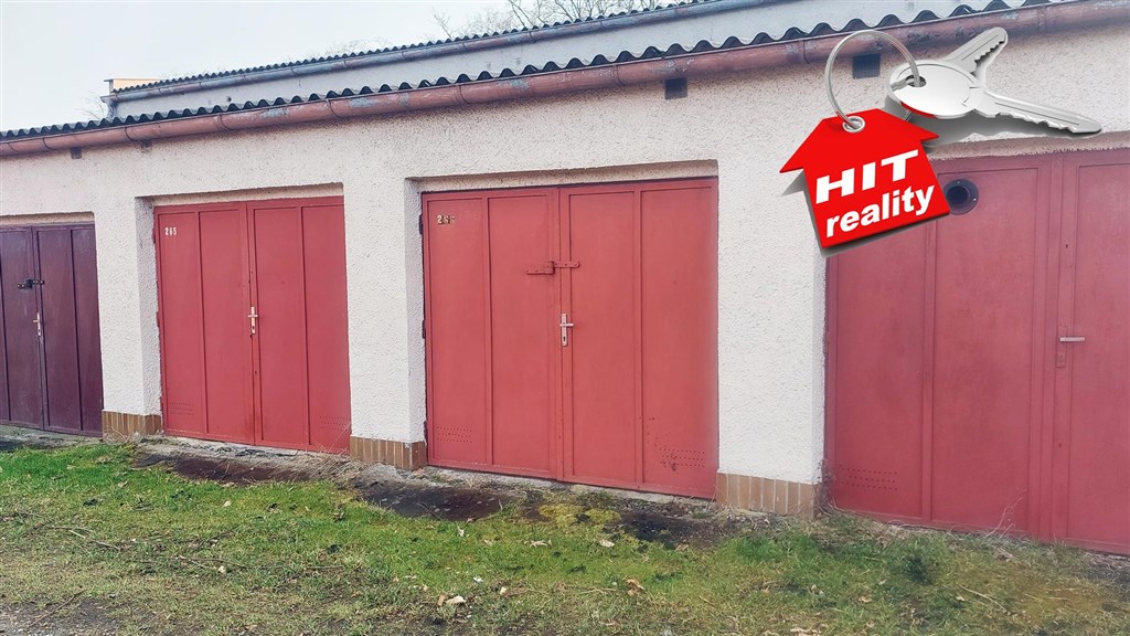 Prodej řadové garáže 18 m2 v Plzni-Bukovci