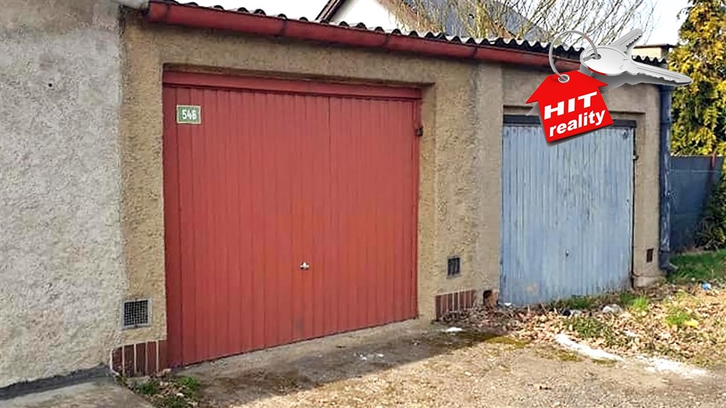 Prodej řadové garáže 21m2, Cheb